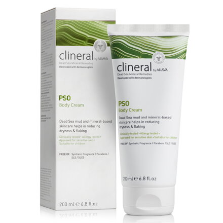 Clineral PSO Telový krém 200ml
