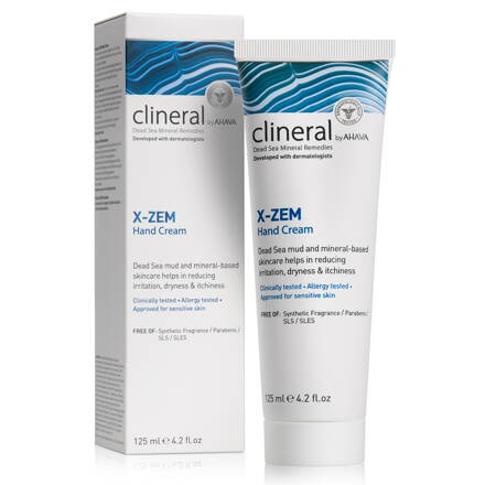 Clineral X-ZEM Intenzívny krém na ruky 125ml